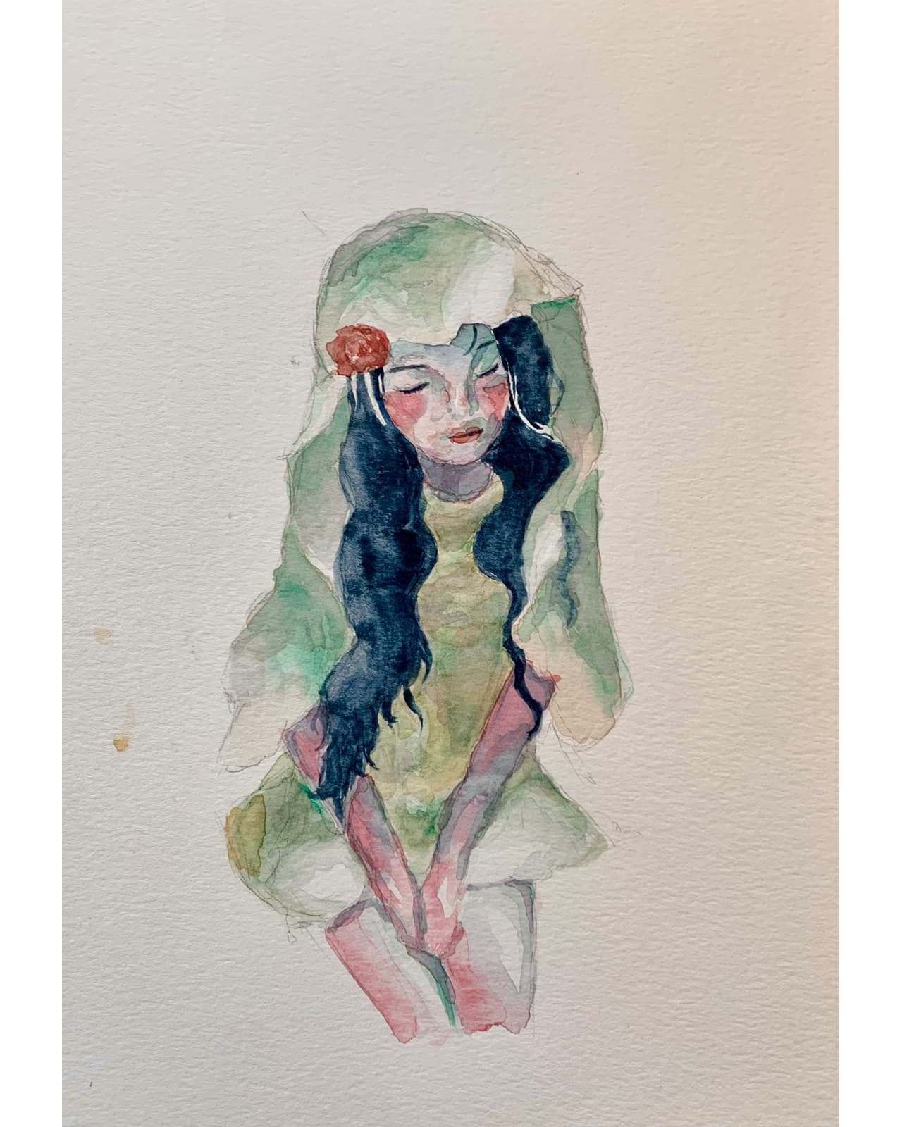 Girl with a Rose
