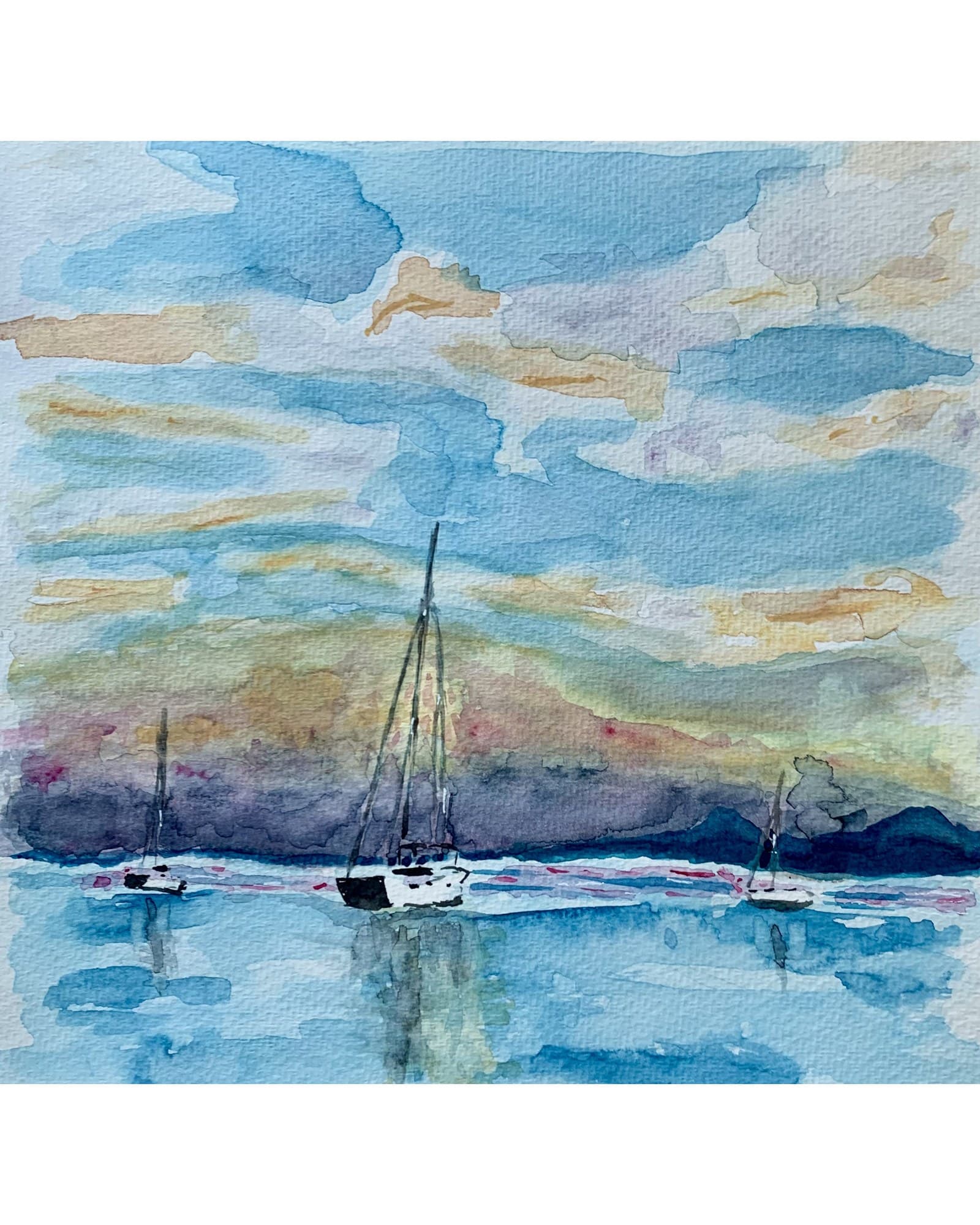 Harbor at Dusk